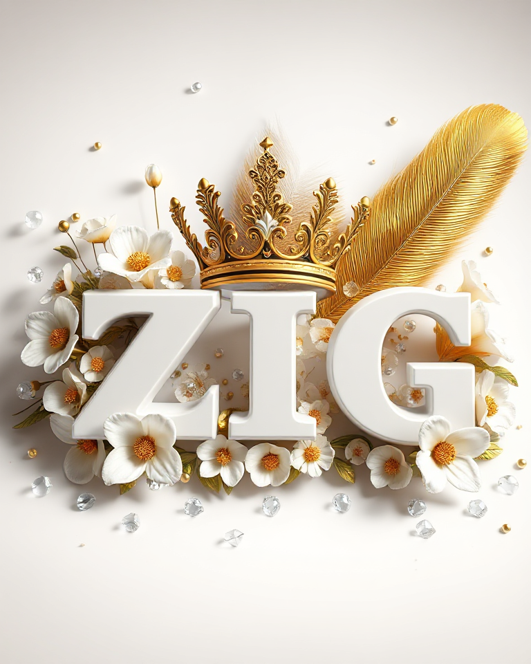 Couronne et lettres ZIG